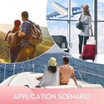 OlarHike 6 Set Packing Cubes Travel Organizer Pink