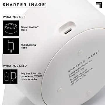 Sharper Image White Noise Machine for Relaxation & Sleep