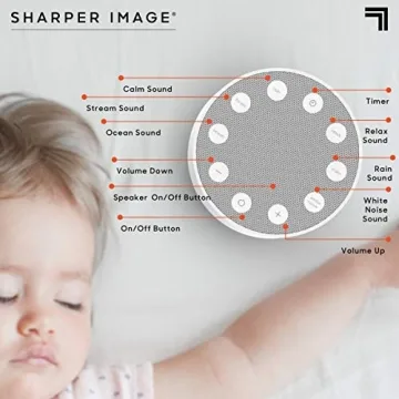 Sharper Image White Noise Machine for Relaxation & Sleep