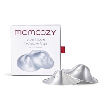 Momcozy 999 Silver Nursing Cups for Comfort during Breastfeeding