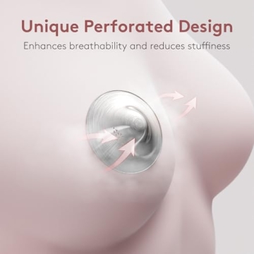 Momcozy Silver Nipple Cups for Comfortable Breastfeeding