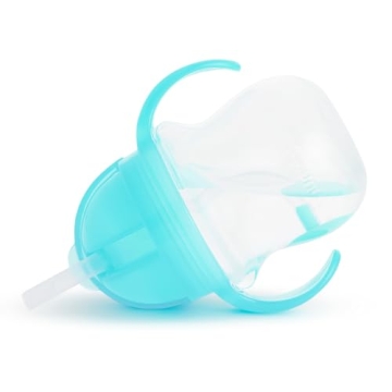 Munchkin Weighted Straw Cup for Toddlers, 7oz - Spill Proof Design