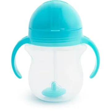 Munchkin Weighted Straw Cup for Toddlers, 7oz - Spill Proof Design