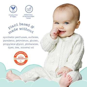 Oilogic Stuffy Nose and Cough Vapor Bath for Babies & Toddlers, Essential Oil Breathe Blend - Naturally Soothes with 100% Pure Lavandin, Orange, Eucalyptus Oil & More - 12.9 fl oz
