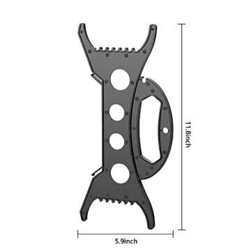 codree 12 PCS All Purpose Light Storage Holder- 11.8Inch Christmas Light Cord Wind Up Storage Organi...