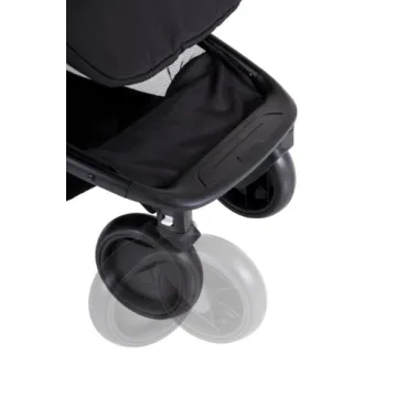 Mountain Buggy Nano Stroller Black Ultra-Compact Airline Approved