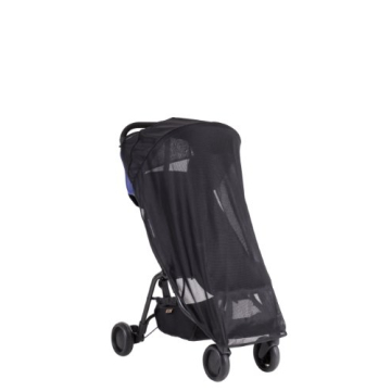 Mountain Buggy Nano Stroller Black Ultra-Compact Airline Approved