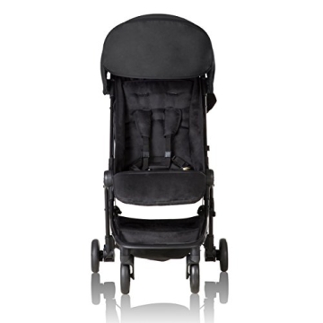 Mountain Buggy Nano Stroller Black Ultra-Compact Airline Approved