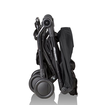 Mountain Buggy Nano Stroller Black Ultra-Compact Airline Approved