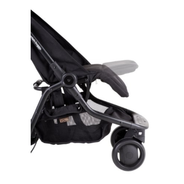 Mountain Buggy Nano Stroller Black Ultra-Compact Airline Approved