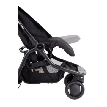 Mountain Buggy Nano Stroller Black Ultra-Compact Airline Approved