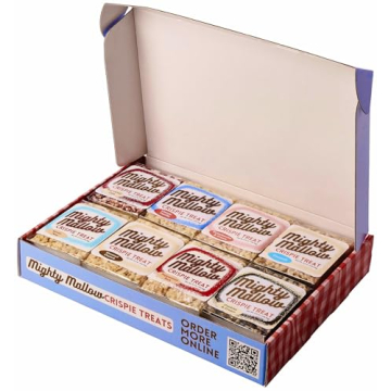 Mighty Mallow Crispie Treats Holiday Gift Set - 8 Delicious Flavors