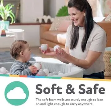 Nuby Velvet Ball Pit: Fun Indoor & Outdoor Play for Toddlers