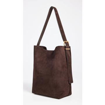Madewell Women's Suede Essentials Bucket Tote - Stylish & Versatile