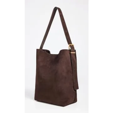 Madewell Women's Suede Essentials Bucket Tote - Stylish & Versatile