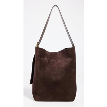 Madewell Women's Suede Essentials Bucket Tote - Stylish & Versatile