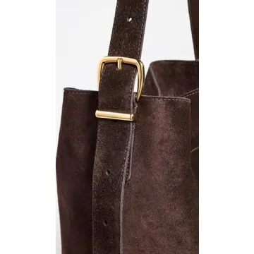 Madewell Women's Suede Essentials Bucket Tote - Stylish & Versatile
