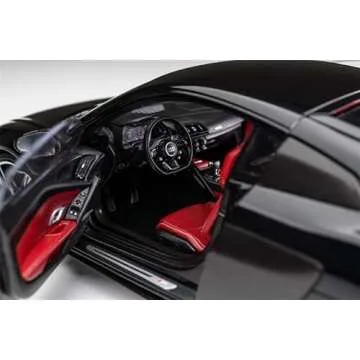 FloZ Audi R8 Coupe V10 Black Diecast Model 1/18