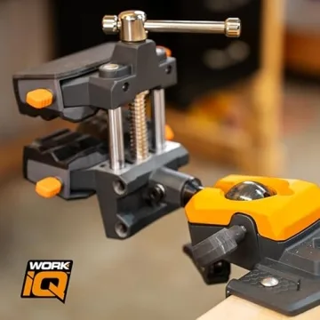 Premium IQ Vise with 360° Articulating Movement & Custom Jaws