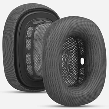 Premium Replacement Ear Cushions for Apple AirPods Max Headphone, Protein Leather Memory Foam Earpad...