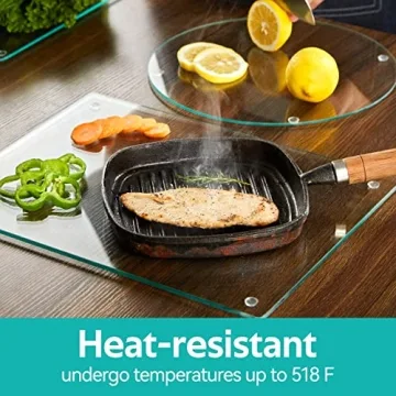 Murrey Home Stylish Tempered Glass Cutting Board Set