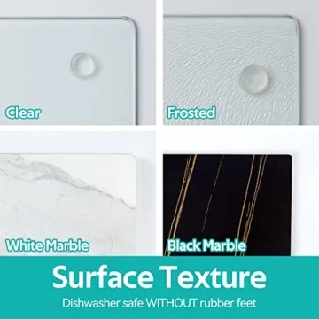 Murrey Home Stylish Tempered Glass Cutting Board Set