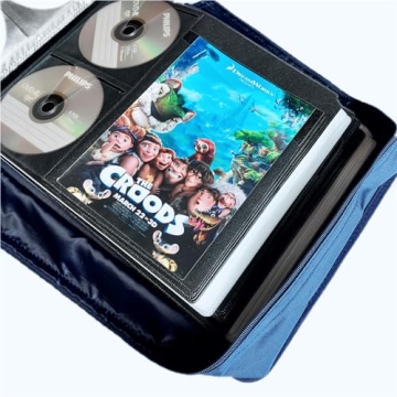 Best DVD CD Storage Case for Easy Organization