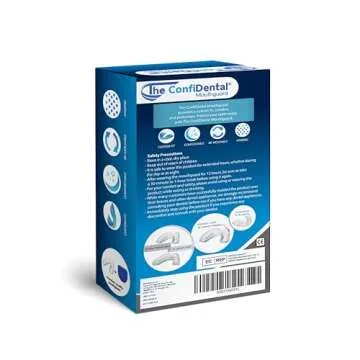 The ConfiDental - Pack of 3 Moldable Mouth Guard for Teeth Grinding Clenching Bruxism, Sport Athletic, Whitening Tray, Including 2 Regular and 1 Heavy Duty Guard (2 (LLL) Regular 1 (II) Heavy Duty)