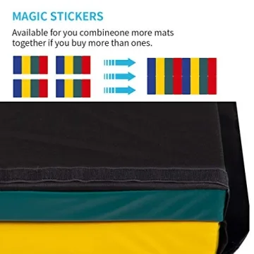 Durable Foldable Gymnastics Mat For All Ages - Portable Fitness