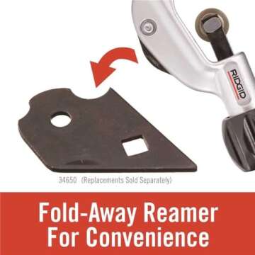 RIGID 31622 Model 150 Tubing Cutter for Perfect Cuts