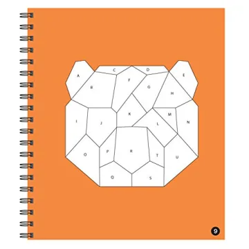 Brain Games Sticker by Letter Wild Adventures Kids Book