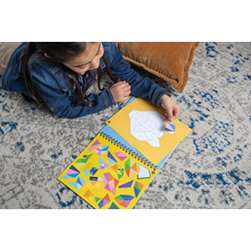 Brain Games Sticker by Letter Wild Adventures Kids Book