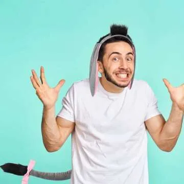 Matiniy Donkey Costume Set for All Ages Dress Up