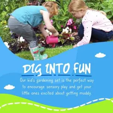 Taylor Toy Kids Pink Gardening Set for Outdoor Fun