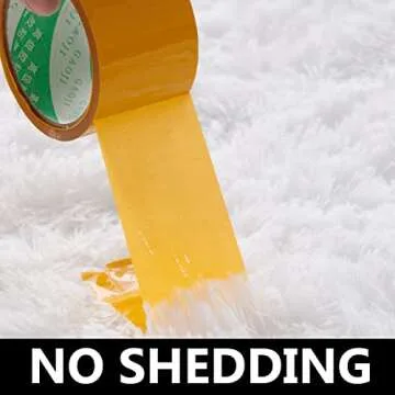 TABAYON Shag Area Rug, 4'x6' Ivory Indoor Ultra Soft Plush Rugs for Living Room, Non-Skid Modern Nursery Faux Fur Rugs for Home Decor