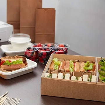 Restaurantware Grease-Resistant Inserts for Catering Trays