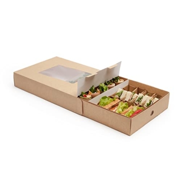 Restaurantware Grease-Resistant Inserts for Catering Trays