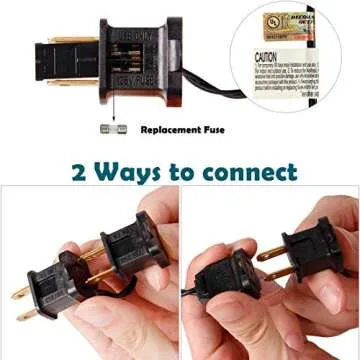 Twinkle Star Orange Halloween Lights, 33FT 150 LED Incandescent Mini String Lights for Outdoor Indoor Patio Home Party Garden Yard Halloween Decor