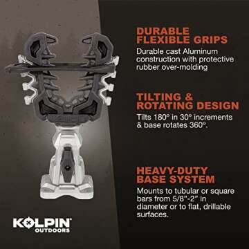 Kolpin Rhino Grip Pro - Secure Mount for Heavy Gear