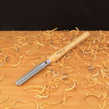 Hurricane Turning Tools, HSS, 2 Piece Spindle Roughing Gouge Set (2" and 1"), Standard Series Woodturning Tools