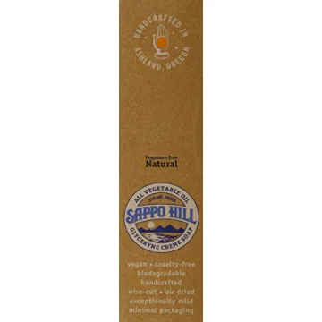 Sappo Hill Unscented Natural Soap for Sensitive Skin