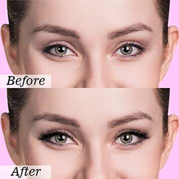 500 Pieces False Eyelash Fans Paper Tape Holder with Double Faced Adhesive Tape Fast Fan Tape Make Fan Tape for Volume Eyelash Extensions Tools Eyelash Extension Storage Tape