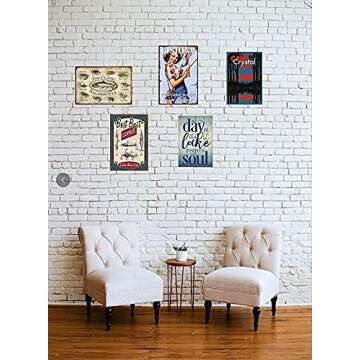 Noete Horror Jason Cat Meow Metal Poster Wall Decor