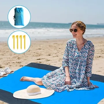 BRONOM Beach Tent 11X11 FT with Blanket for Shade