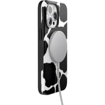 Casely iPhone 15 Pro Max Cow Print Case - Bold Protection