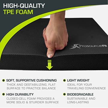 ProsourceFit Exercise Balance Pad for Fitness Training