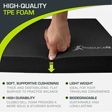 ProsourceFit Exercise Balance Pad for Fitness Training
