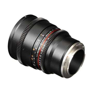 Rokinon CV85M-NEX 85mm t/1.5 Lens for Sony E-Mount