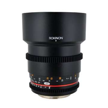 Rokinon CV85M-NEX 85mm t/1.5 Lens for Sony E-Mount