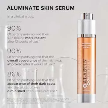 ALASTIN Skincare A-LUMINATE Face Serum (1.7 oz) | Anti-Aging Formula Helps Minimize Fine Lines & Wrinkles | Reduce Dark Spots, Uneven Tone, Hyperpigmentation